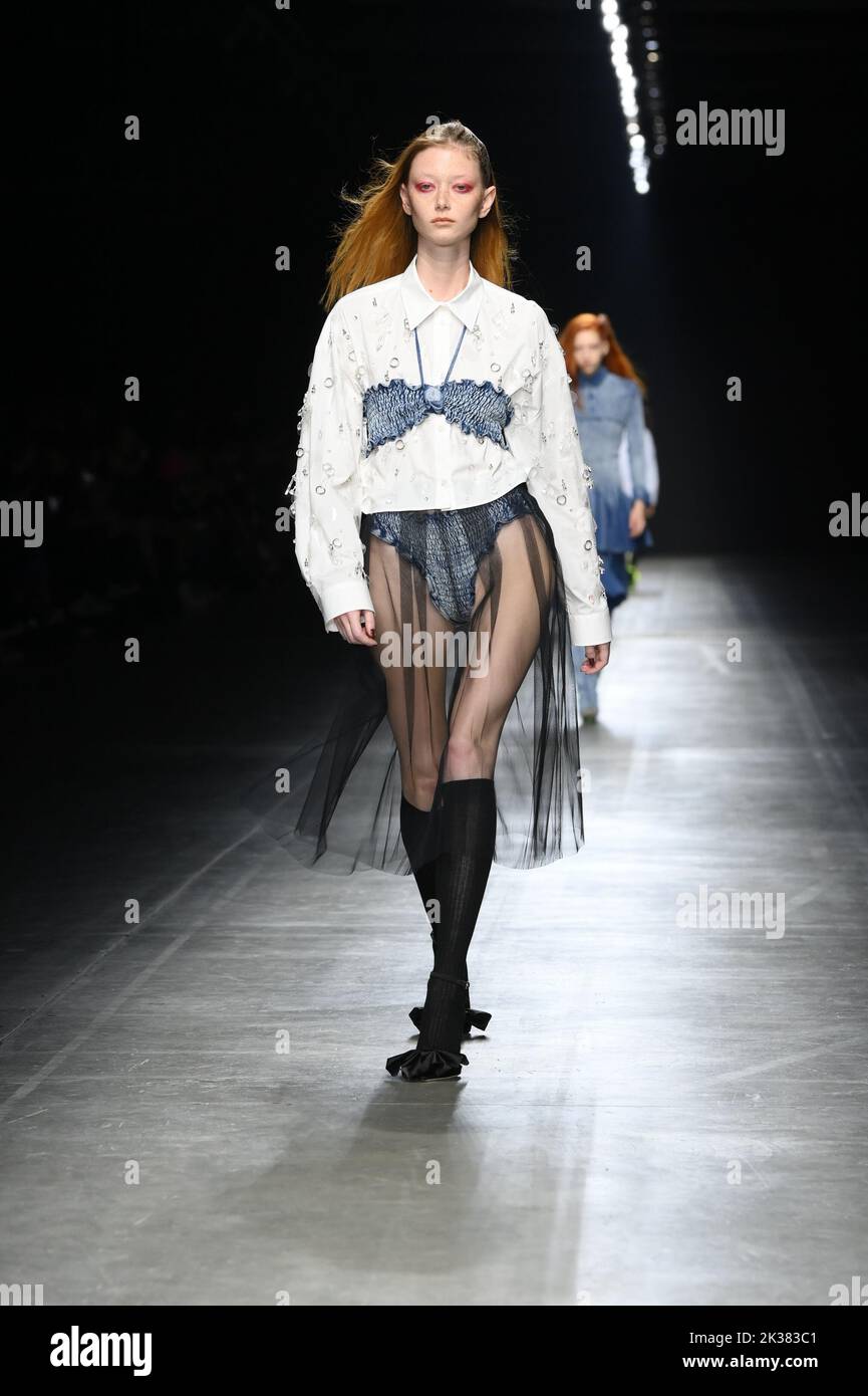 Milan Fashion Week - Women S/S 2023 MSGM Fashion Show - Catwalk Milan ...