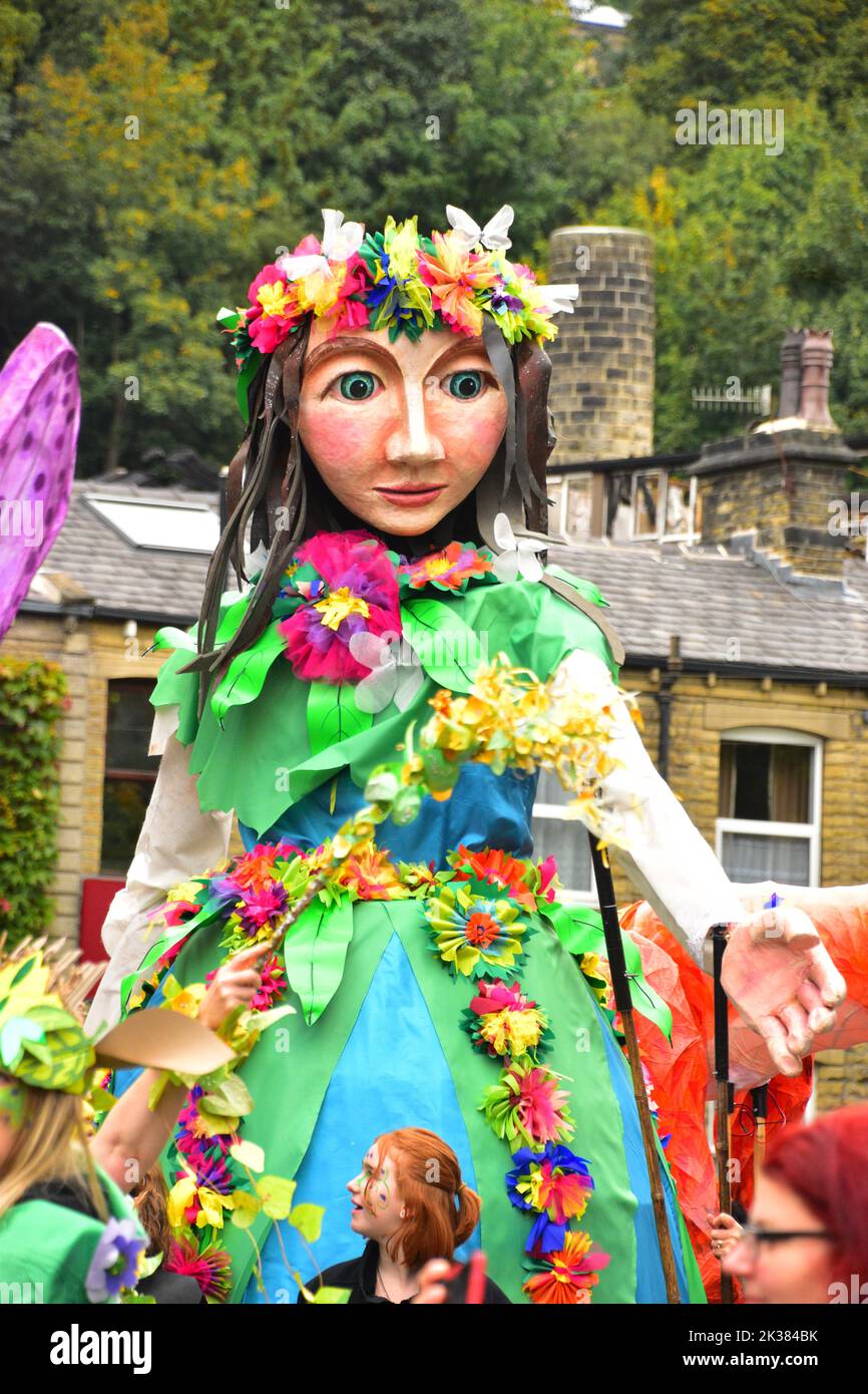 Handmade Parade, Hebden Bridge Stock Photo Alamy