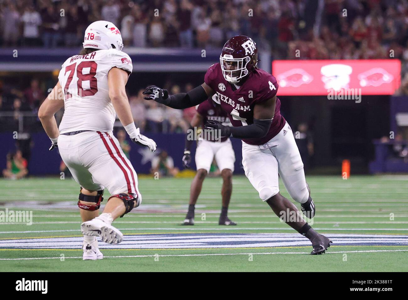 Arkansas razorback stadium hi-res stock photography and images - Alamy