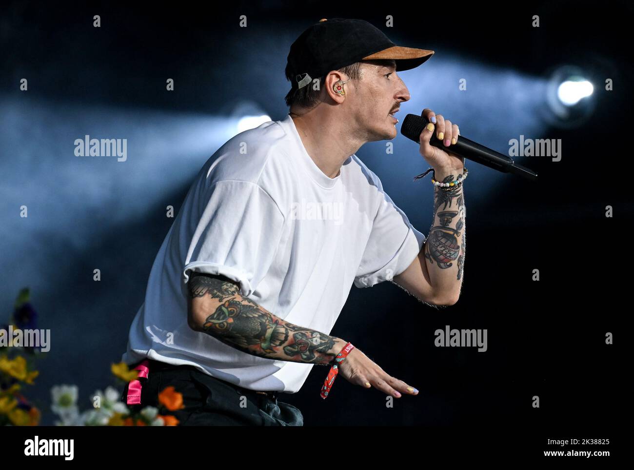 Berlin, Germany. 25th Sep, 2022. Rapper Casper (Benjamin Griffey ...