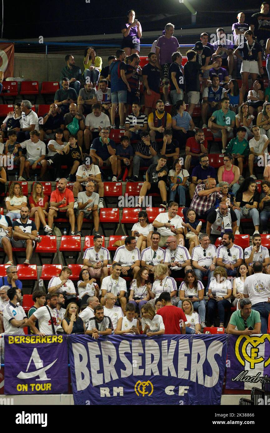 Sevilla, Spain. 25th Sep, 2022. Final of the Spanish Basketball Super