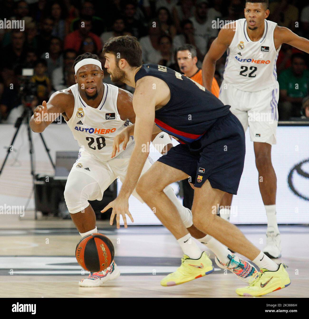 Sevilla, Spain. 25th Sep, 2022. Final of the Spanish Basketball Super