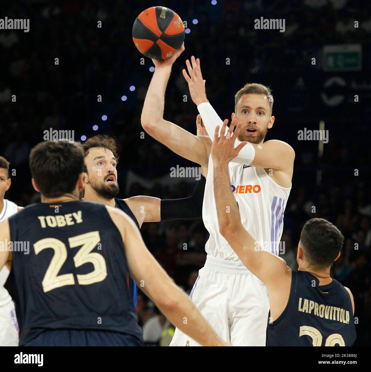 Sevilla, Spain. 25th Sep, 2022. Final of the Spanish Basketball Super