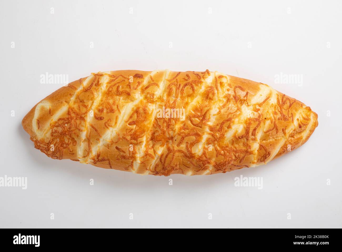 Dried fruit bun isolated on white background Stock Photo Alamy