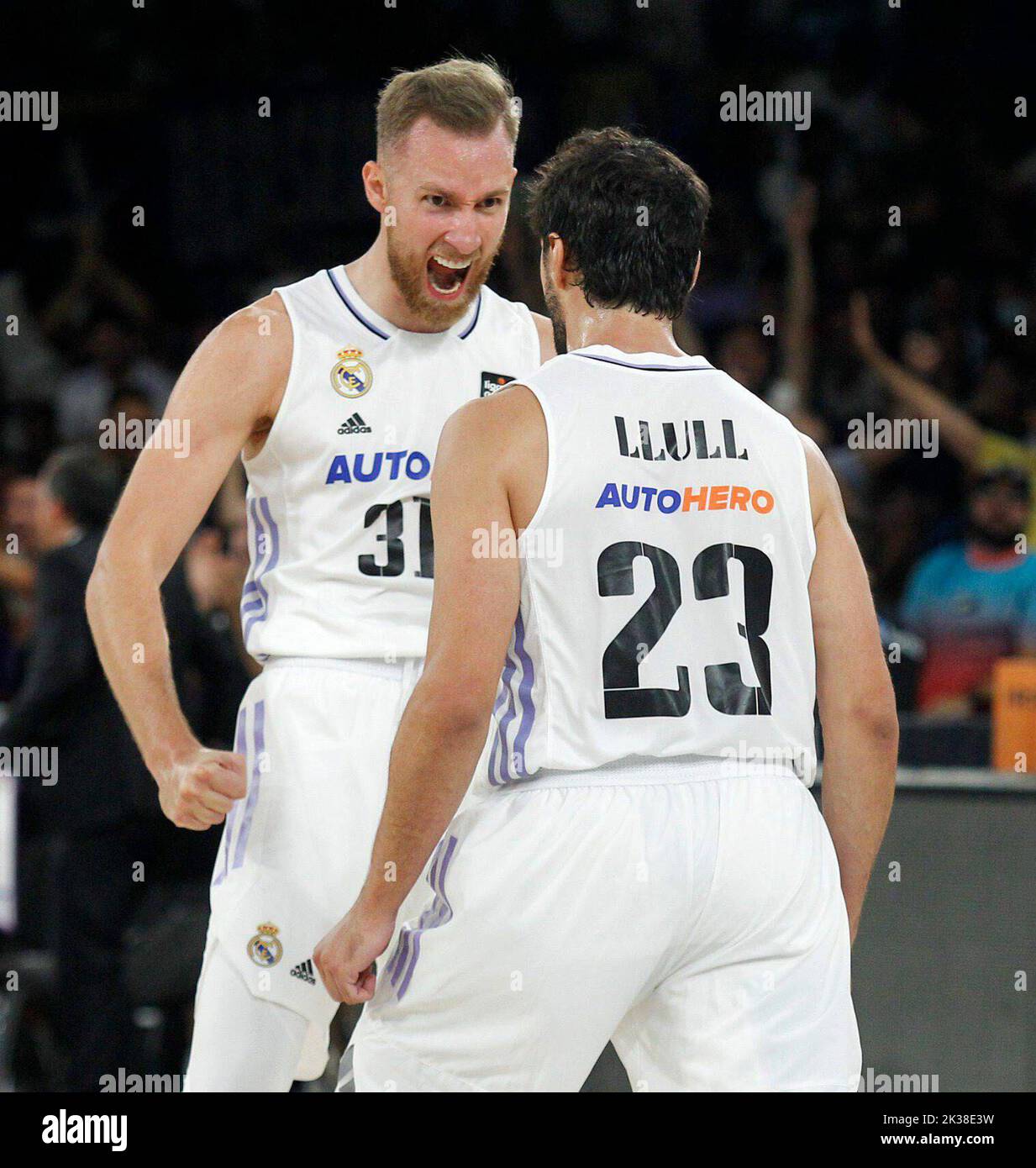 Sevilla, Spain. 25th Sep, 2022. Final of the Spanish Basketball Super