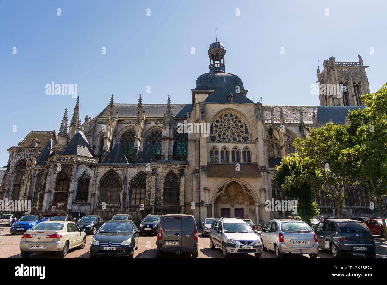Eglise Saint-Jacques in Dieppe, Normandy, France Stock Photo