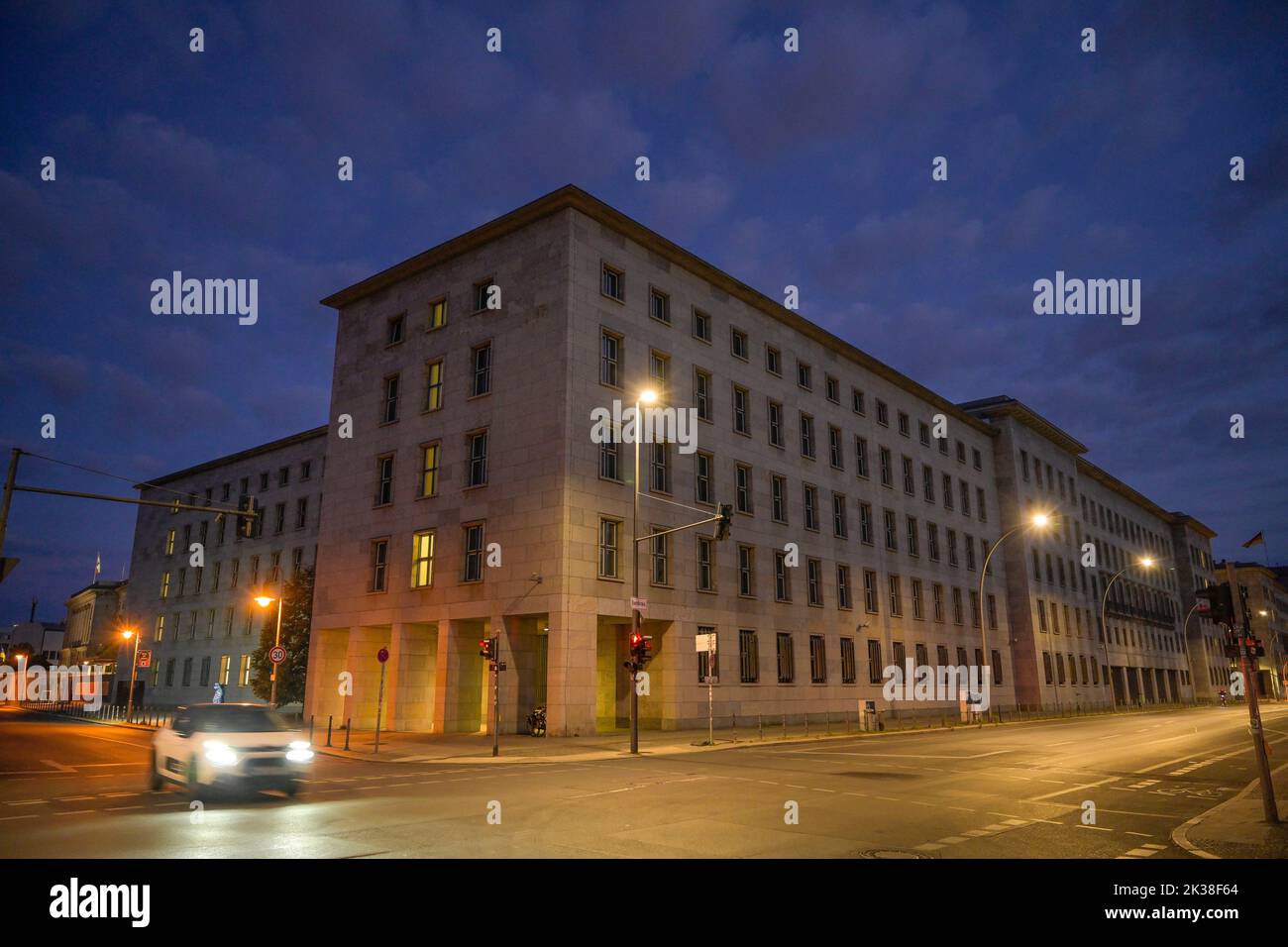 Bundesfinanzministerium, Niederkirchnerstraße, Berlin, Deutschland Stock Photo