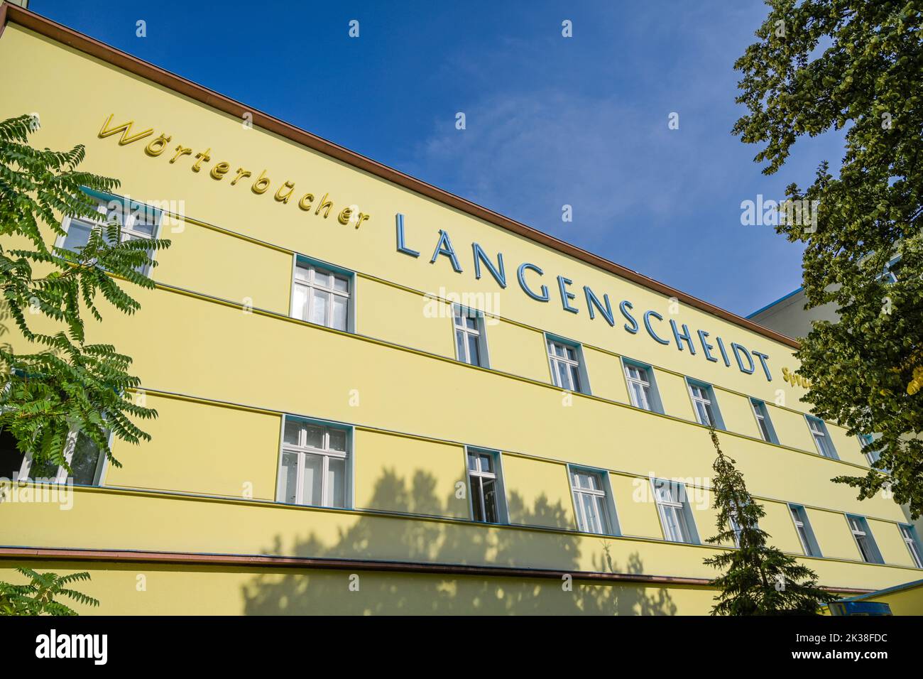 Langenscheidt Verlag, Crellestraße, Schöneberg, Tempelhof-Schöneberg, Berlin, Deutschland Stock Photo