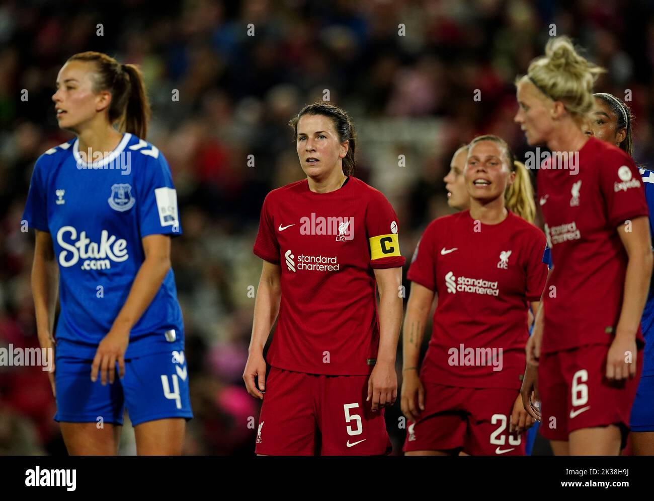 Liverpool's Niamh Fahey during the Barclays Women's Super League match at Anfield, Liverpool. Picture date: Saturday September 24, 2022. Stock Photo
