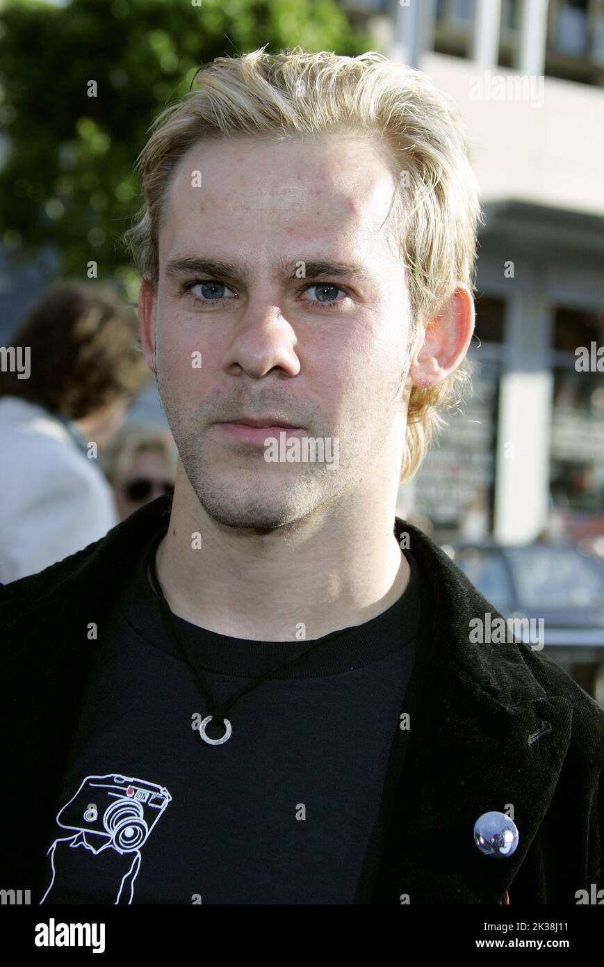 DOMINIC MONAGHAN ACTOR BATMAN BEGINS CHINESE THEATRE, HOLLYWOOD LOS ANGELES, USA 06/06/2005 LAM51578 Stock Photo