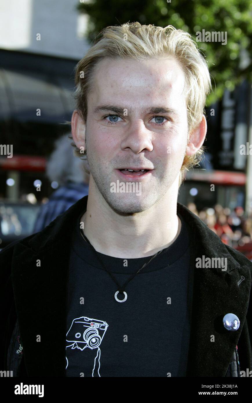 DOMINIC MONAGHAN ACTOR BATMAN BEGINS CHINESE THEATRE, HOLLYWOOD LOS ANGELES, USA 06/06/2005 LAM51580 Stock Photo