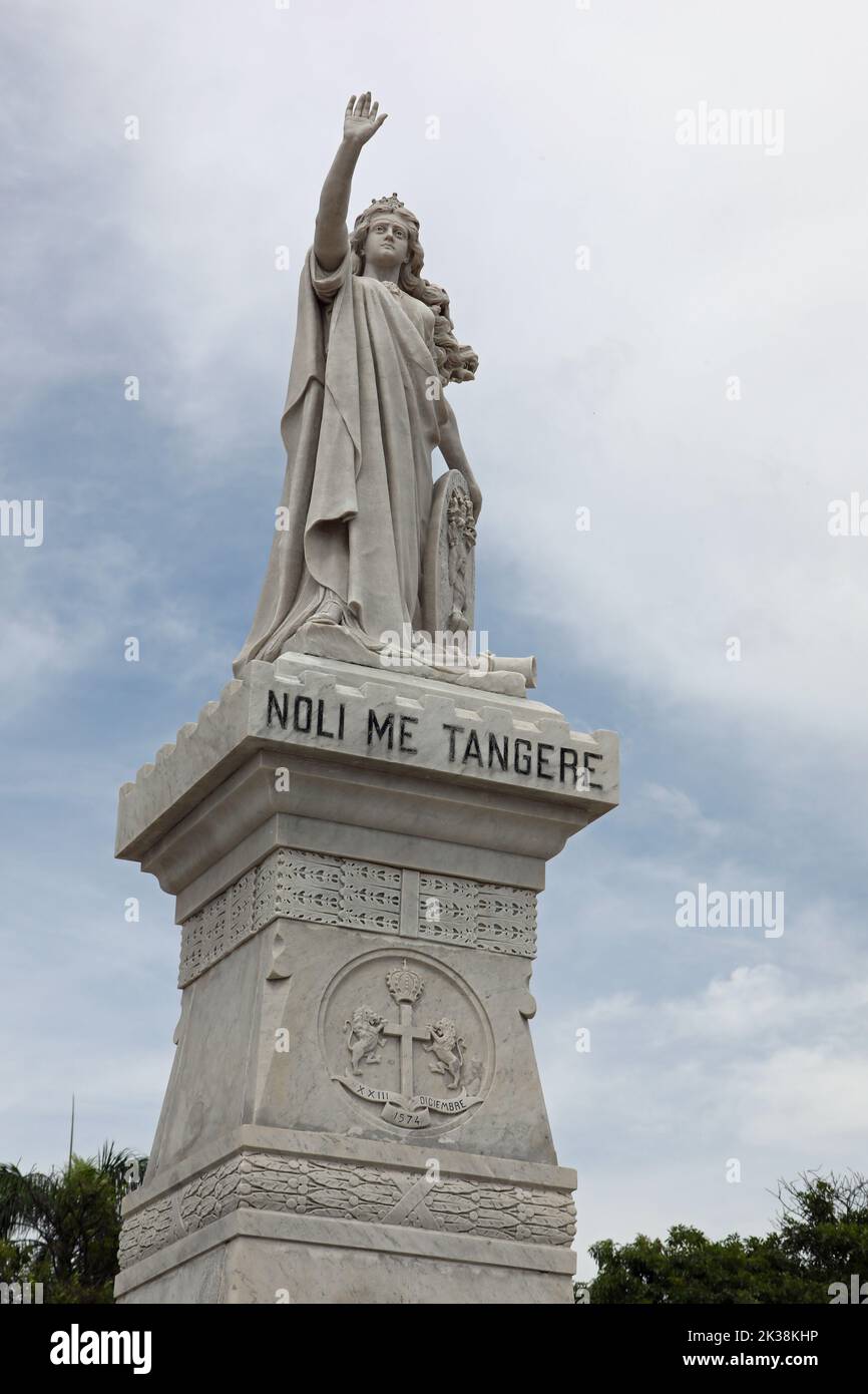 Noli me Tangere monument in Cartagena Stock Photo