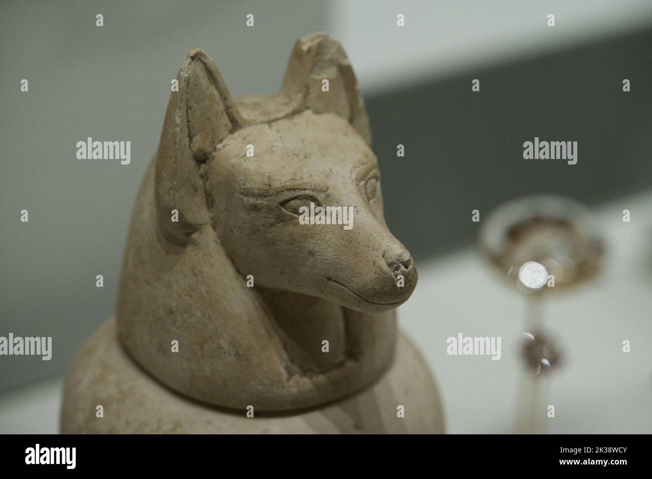 Egyptian burial jars Stock Photo Alamy