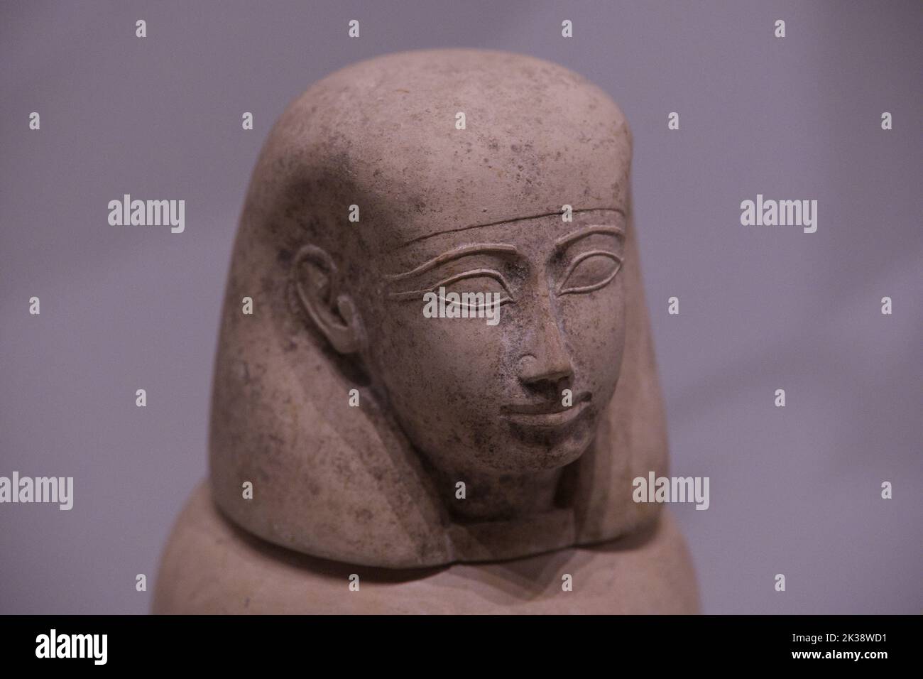 Egyptian burial jars Stock Photo Alamy