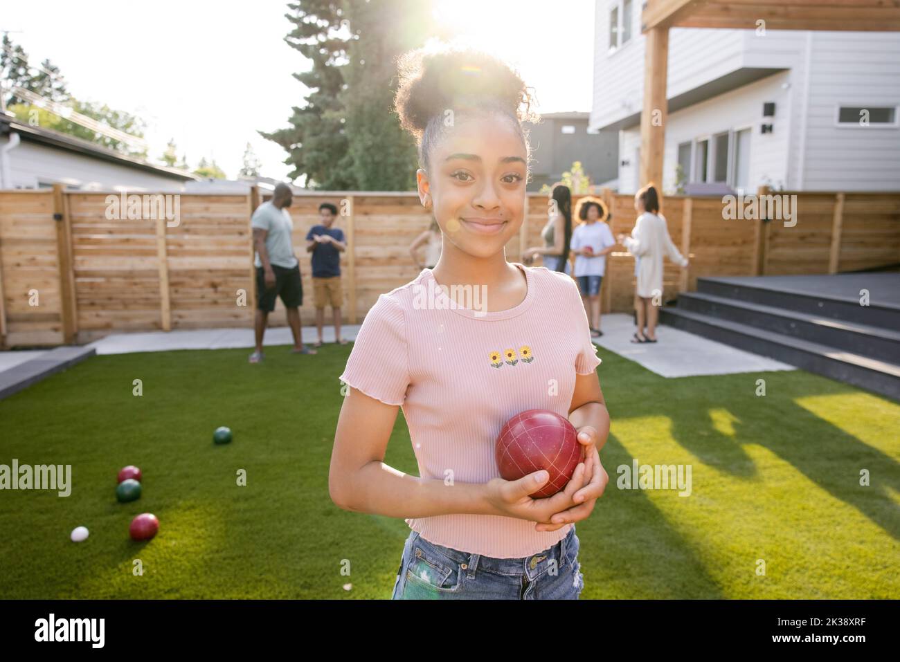 Portrait of preteen girl hi-res stock photography and images - Alamy