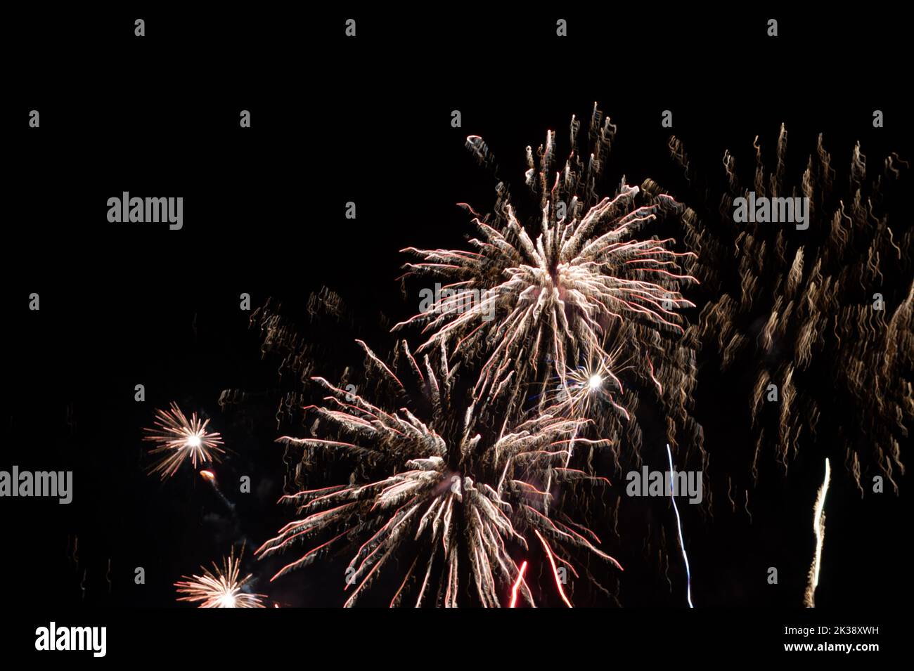 Wallingford Fireworks 2011 Stock Photo Alamy