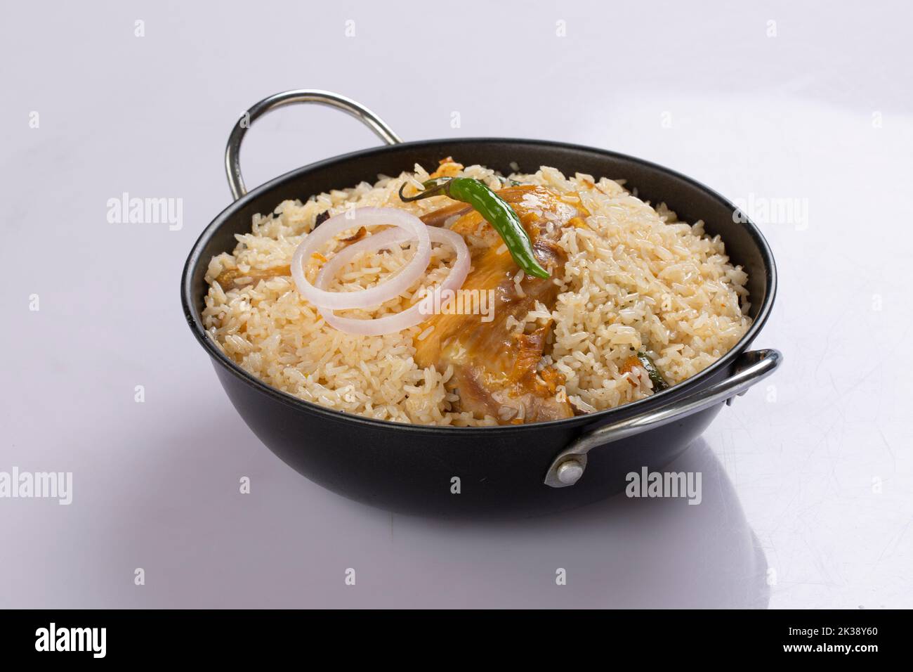 Chicken biryani , bangladeshi style chicken dhum biriyani made using