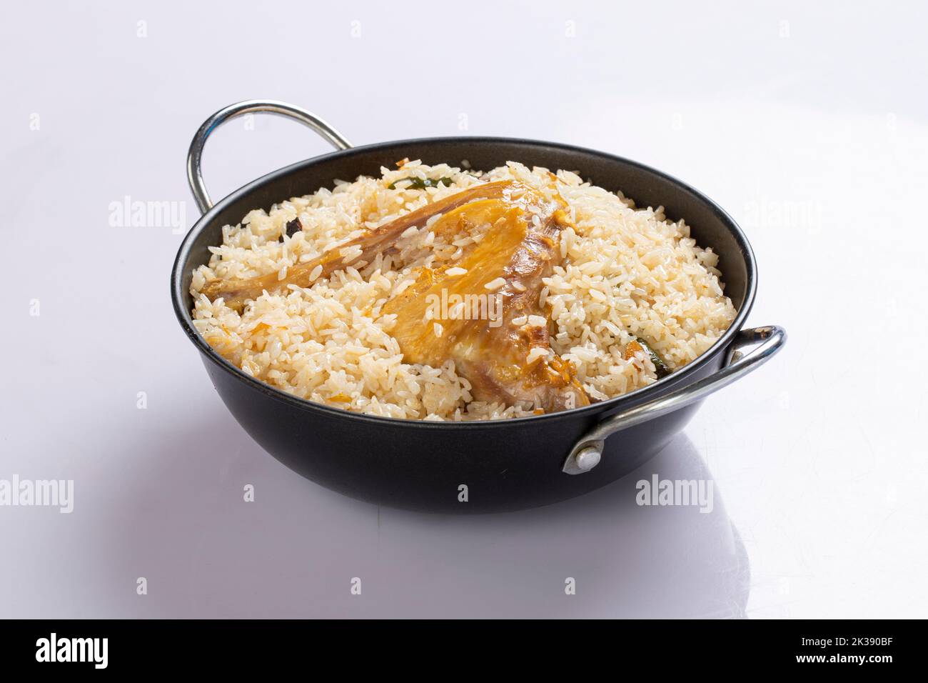 Chicken biryani , bangladeshi style chicken dhum biriyani made using