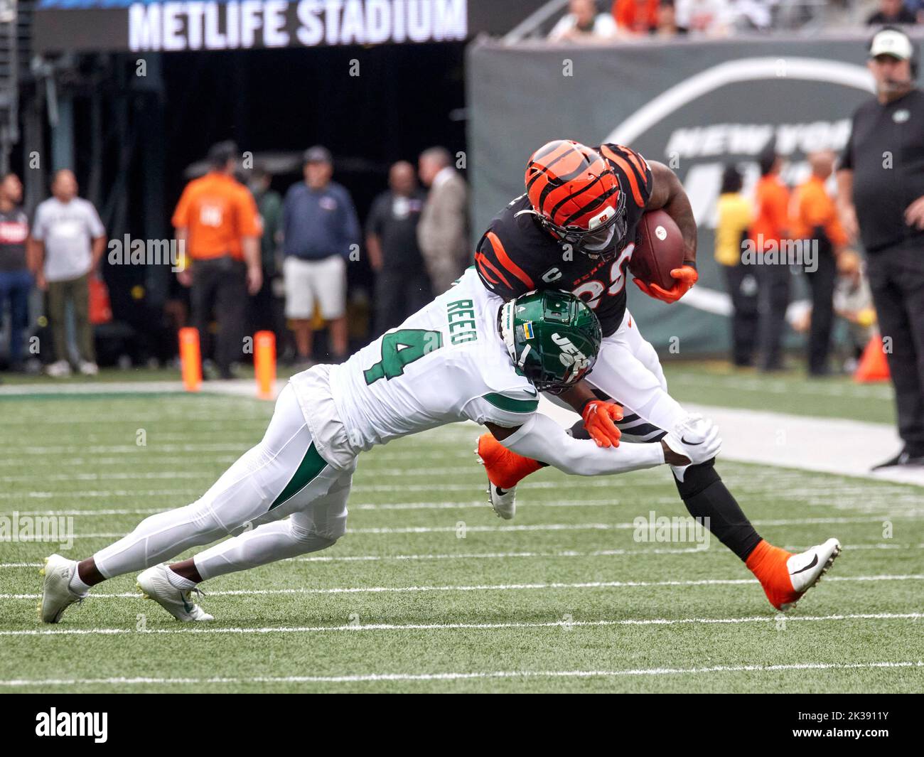 September 25, 2022, East Rutherford, New Jersey, USA: Cincinnati ...