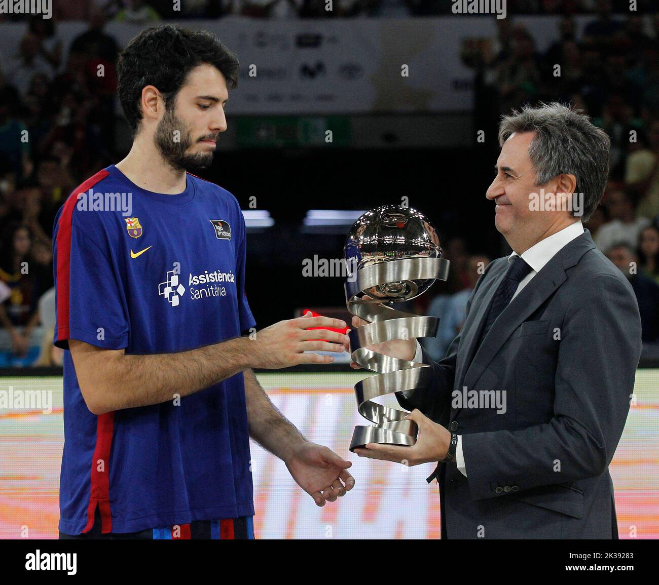 Sevilla, Spain. 25th Sep, 2022. Final of the Spanish Basketball Super