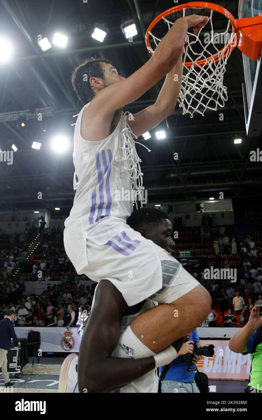 Sevilla, Spain. 25th Sep, 2022. Final of the Spanish Basketball Super