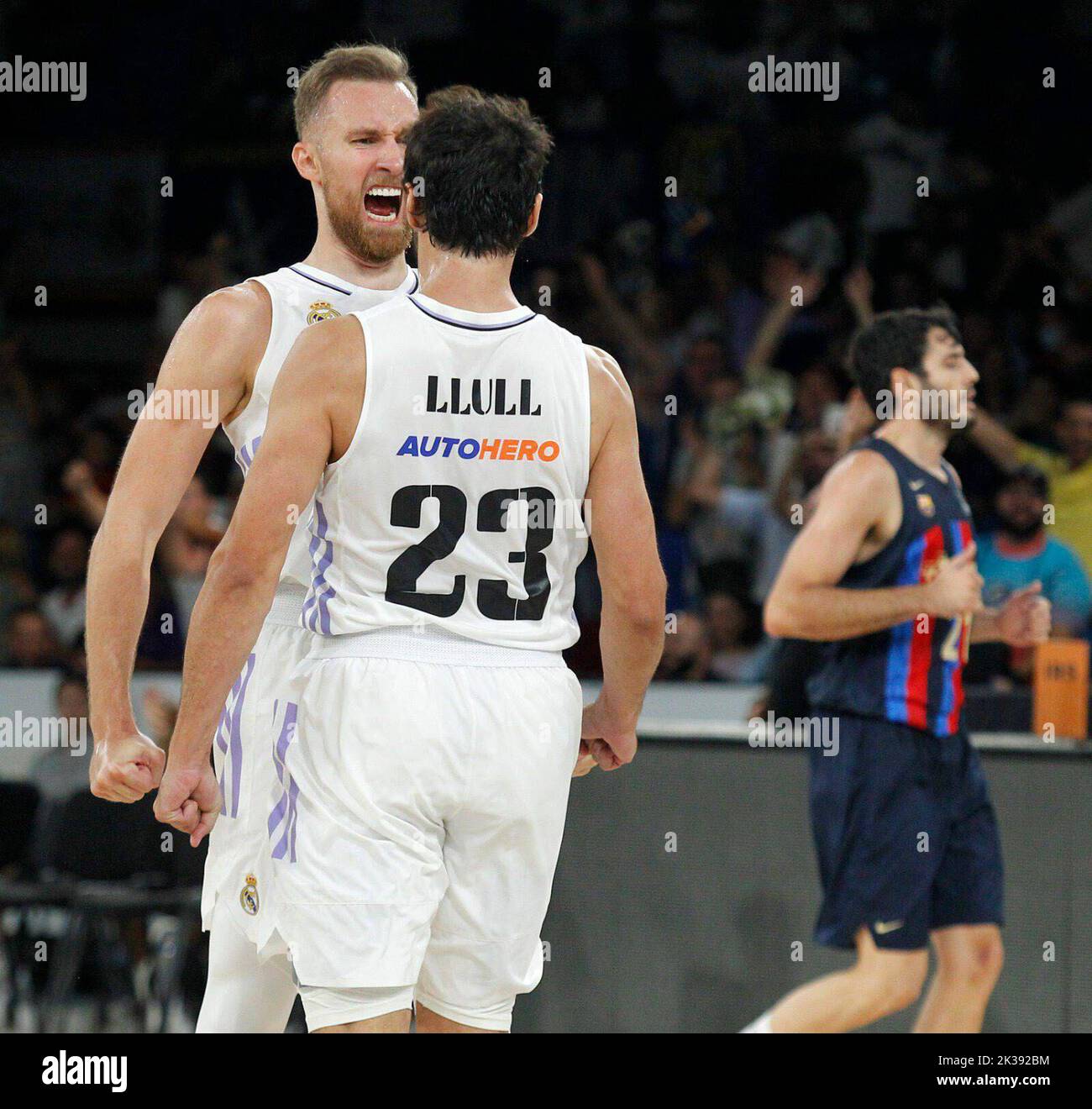 Sevilla, Spain. 25th Sep, 2022. Final of the Spanish Basketball Super