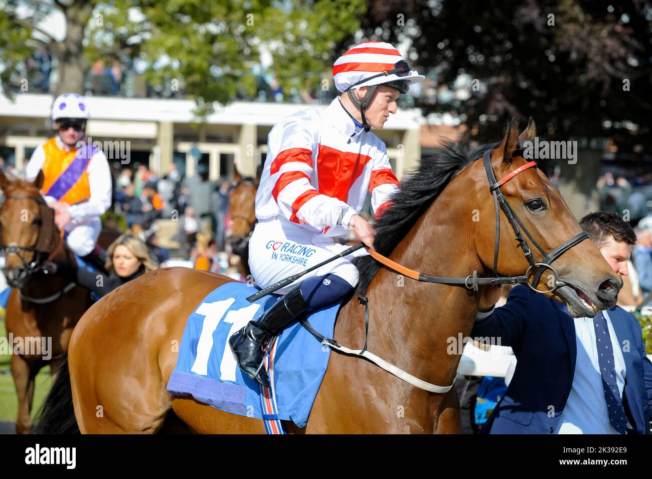 Invades Races York Scenes from Day 1 of the Tribute Weekend Meeting at York Racecourse on ...
