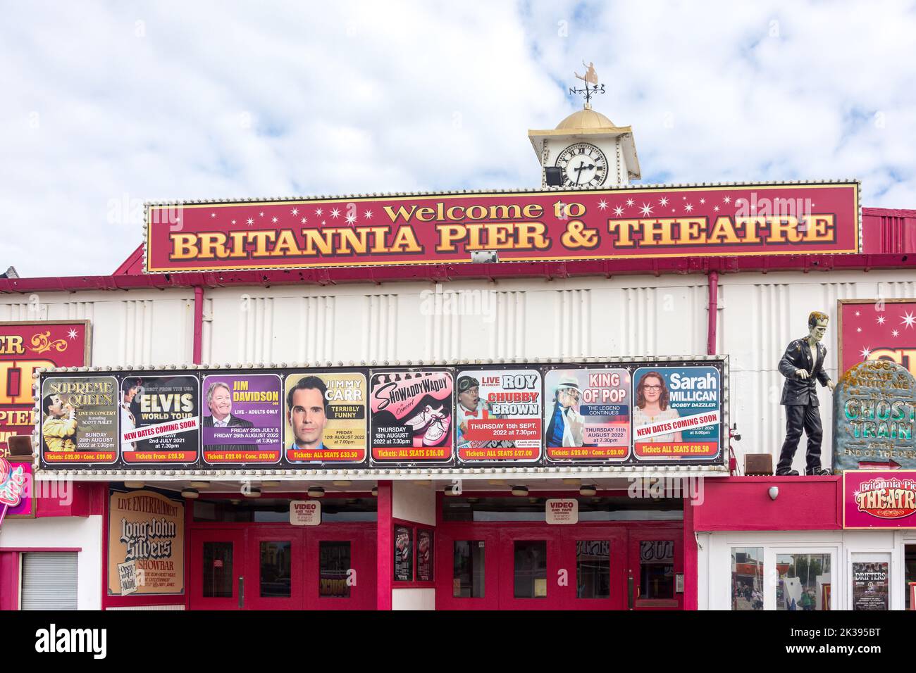 Brittania Pier and Theatre, Marine Parade, Great Yarmouth, Norfolk, England, United Kingdom Stock Photo