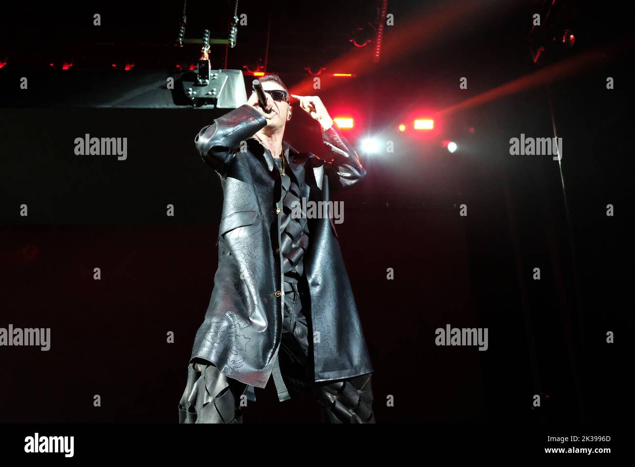Italian Rapper Fabio Verona, Italy. 25th September, 2022. The Italian rappers Fabio Bartolo ...