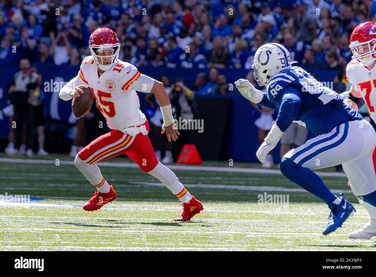 Indianapolis, Indiana, USA. 25th Sep, 2022. Kansas City Chiefs