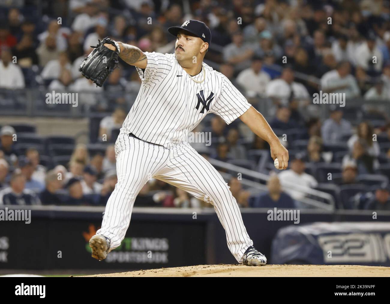 Bronx, United States. 25th Sep, 2022. New York Yankees starting pitcher