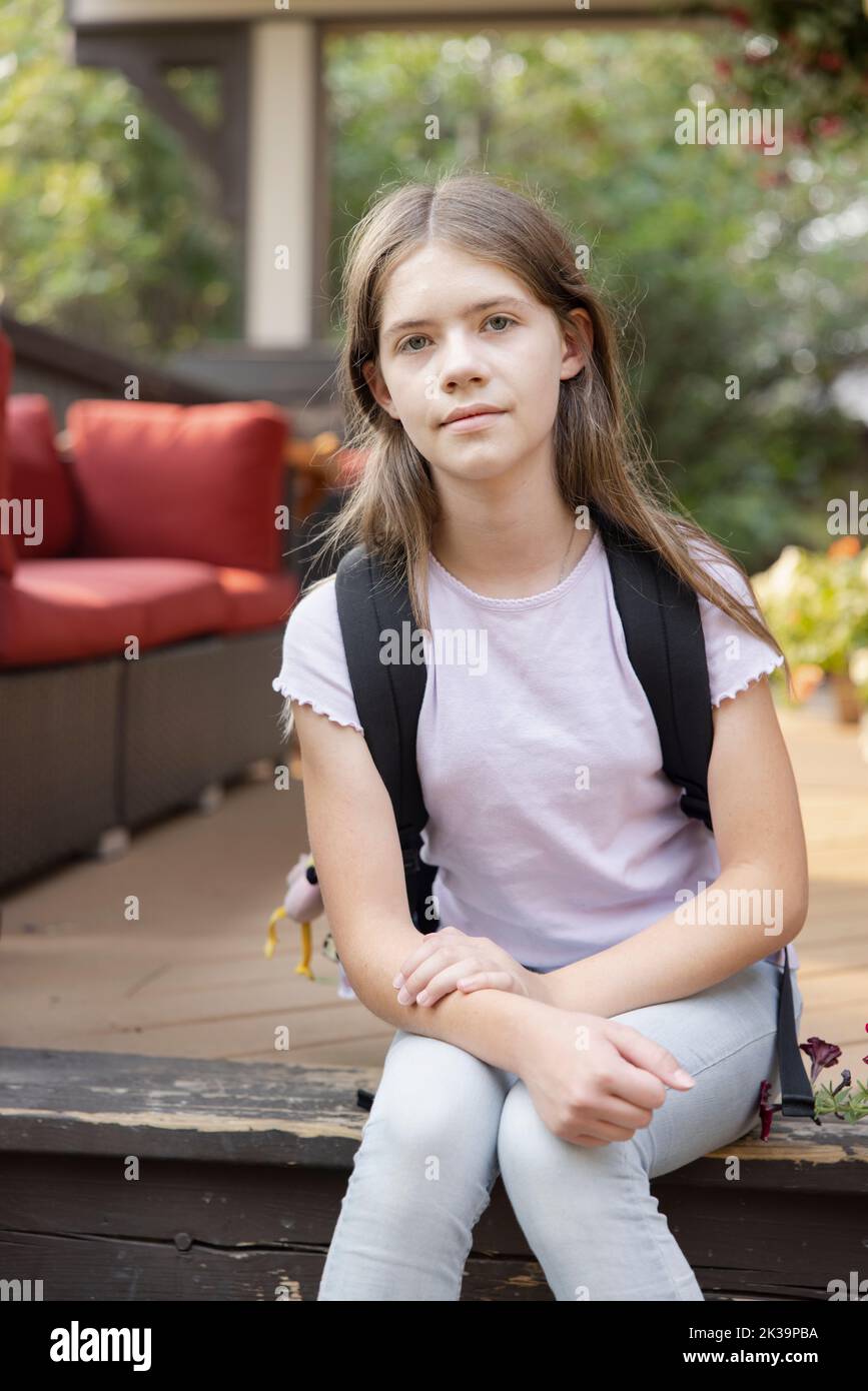 Portrait preteen hi-res stock photography and images - Alamy