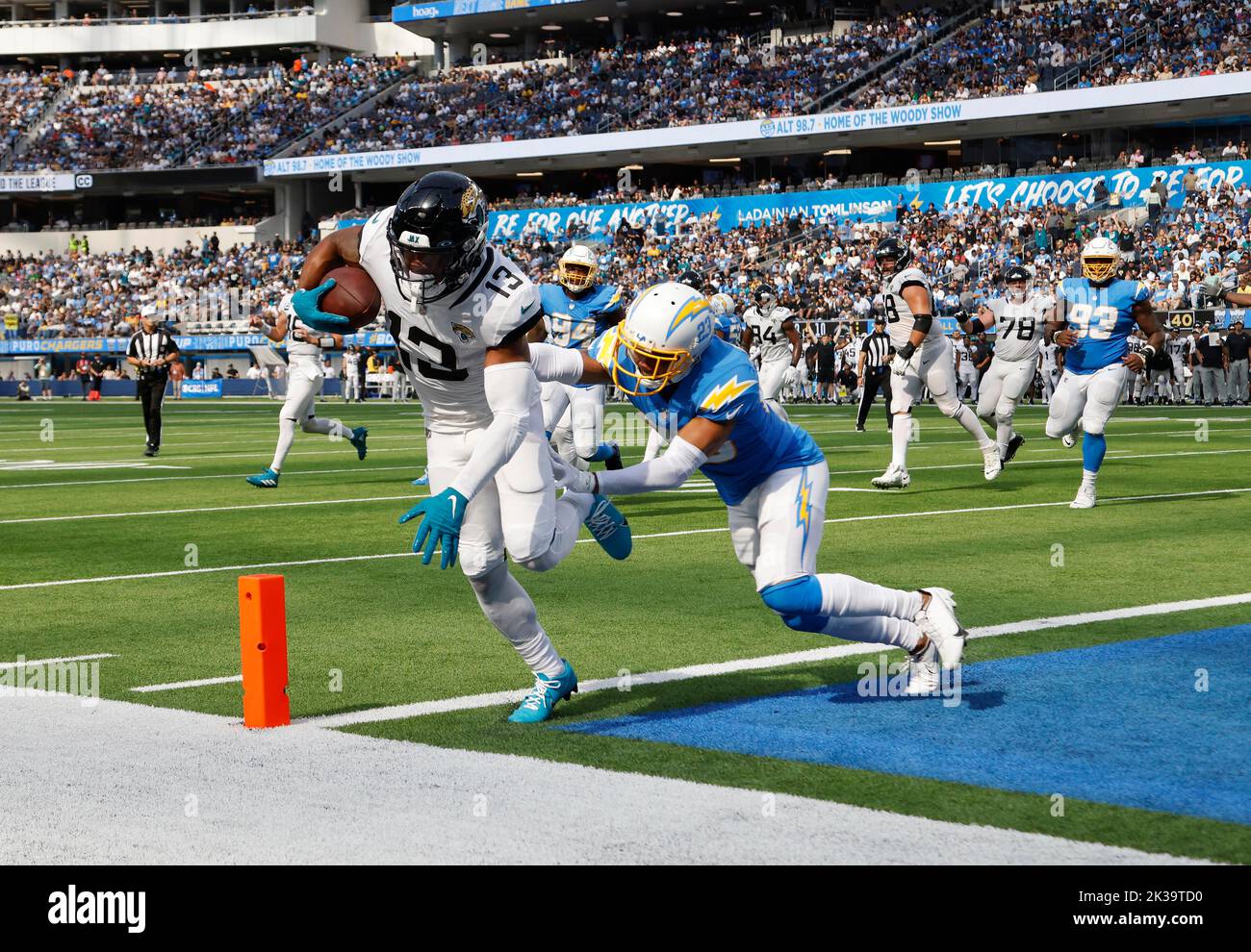 Inglewood, California, USA. 25th Sep, 2022. Jacksonville Jaguars wide