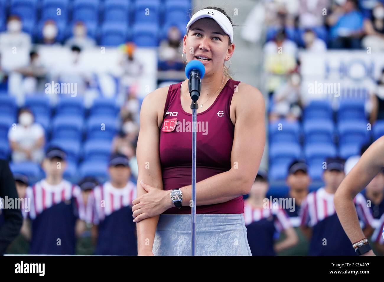 Tokyo, Japan. 25th Sep, 2022. Nicole MelicharMartinez (USA), September