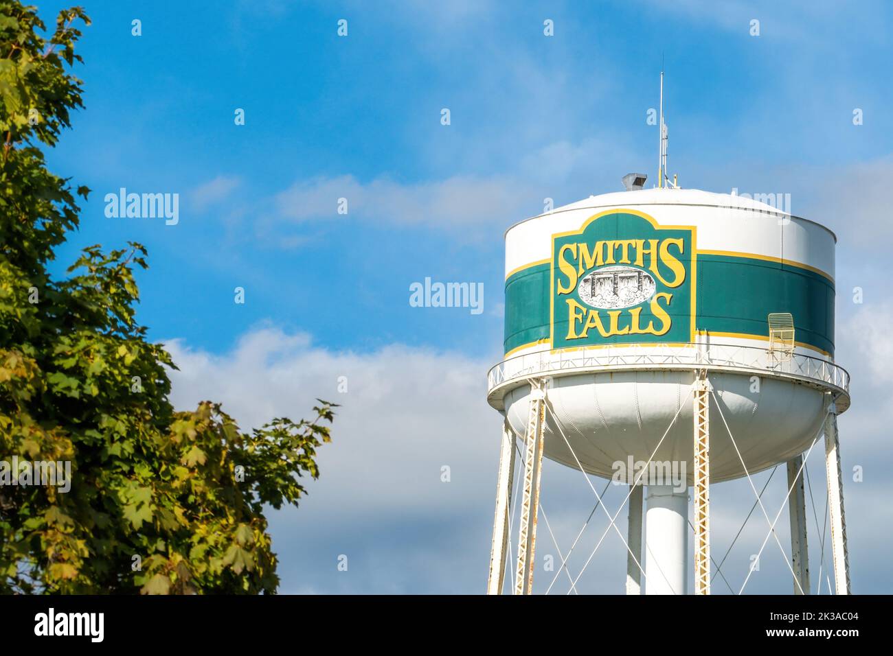 Smiths Falls, Ontario, Canada September 16, 2022 The top of the