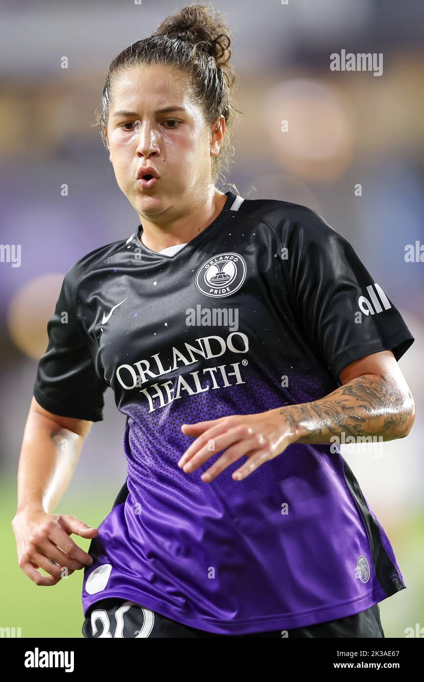 September 25, 2022 Orlando Pride midfielder THAIS REISS (30) in action