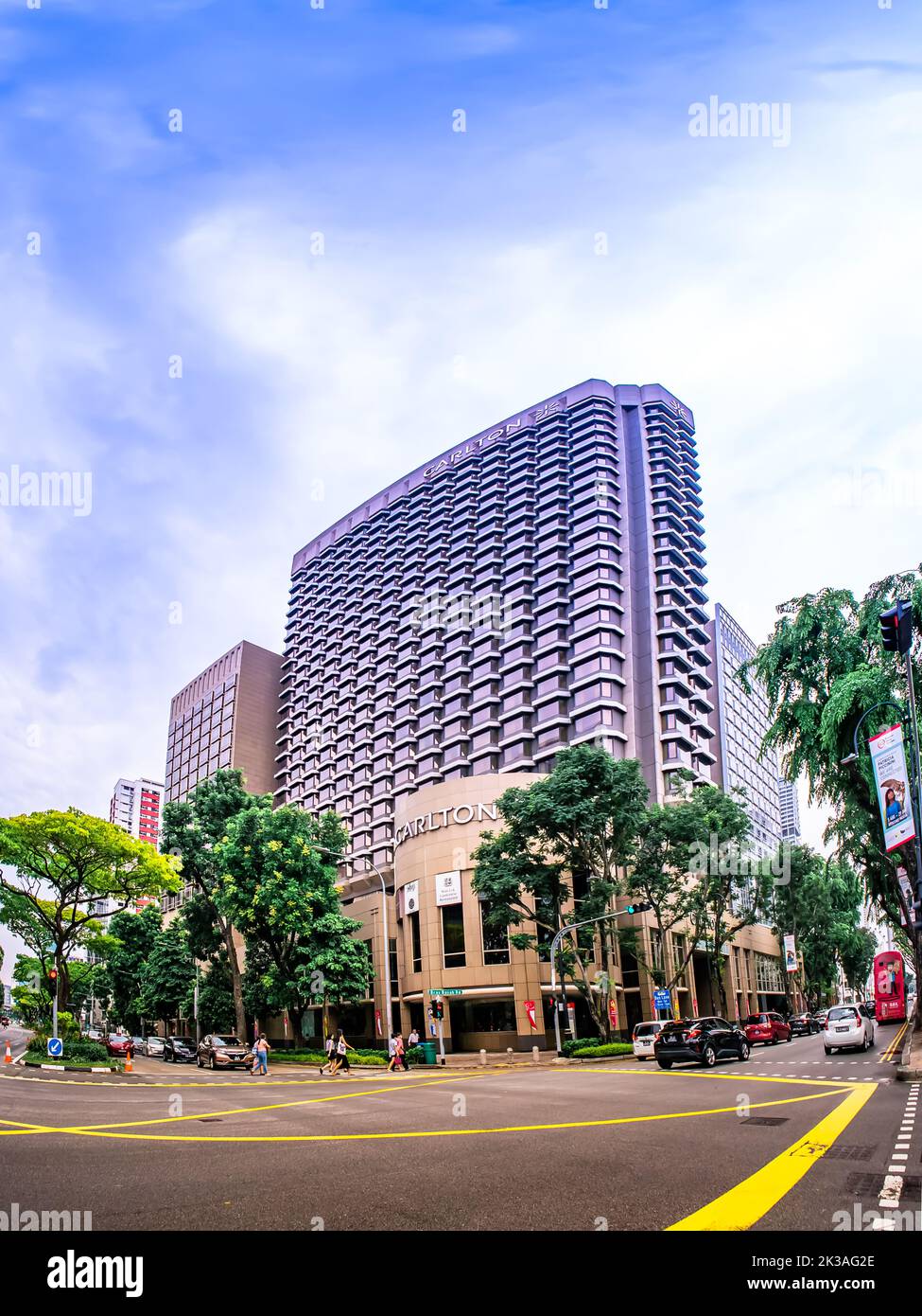 Carlton Hotel Singapore SG Clean Certified is an upscale hotel that