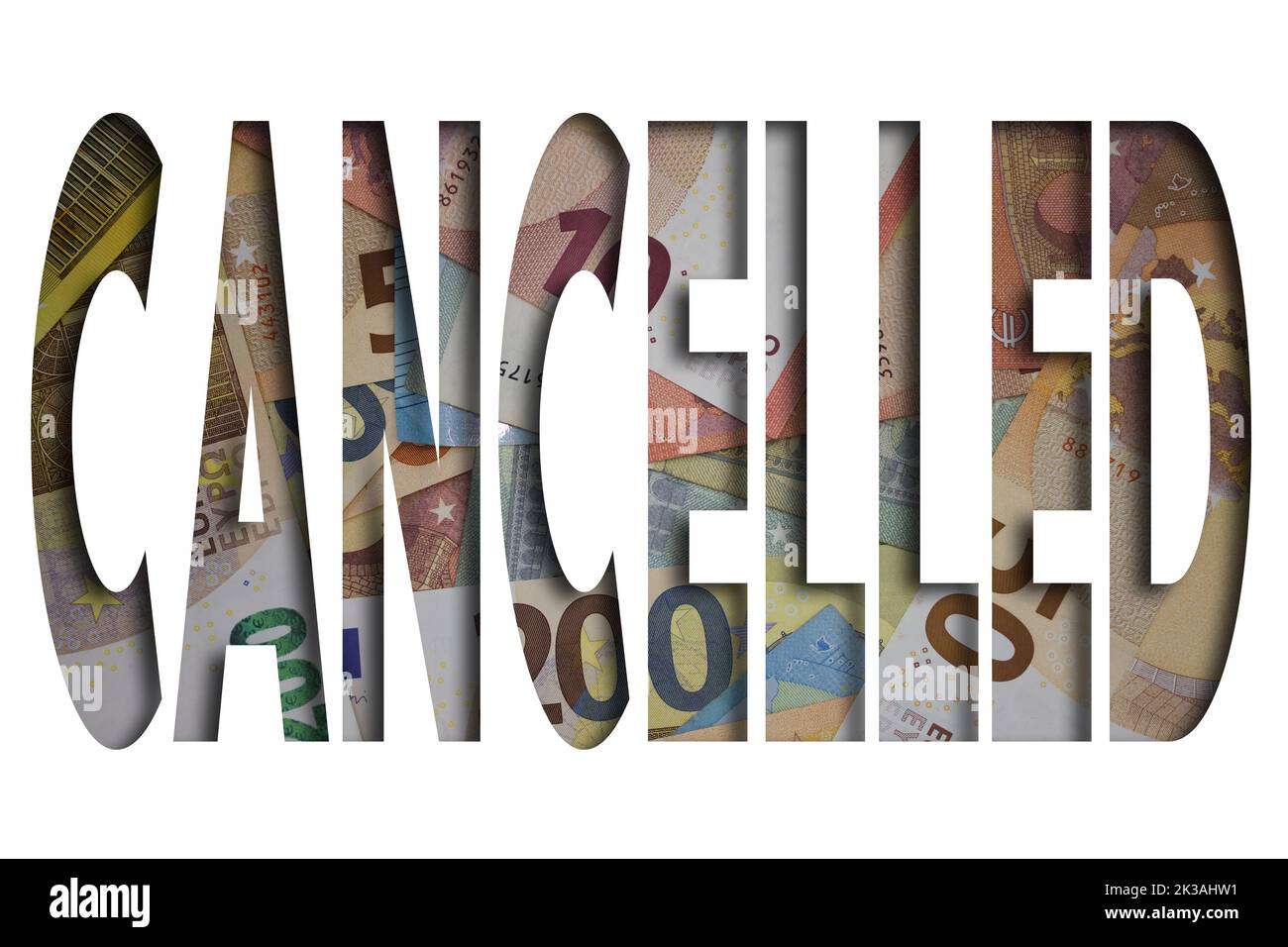 Cancelled debt Cut Out Stock Images & Pictures Alamy