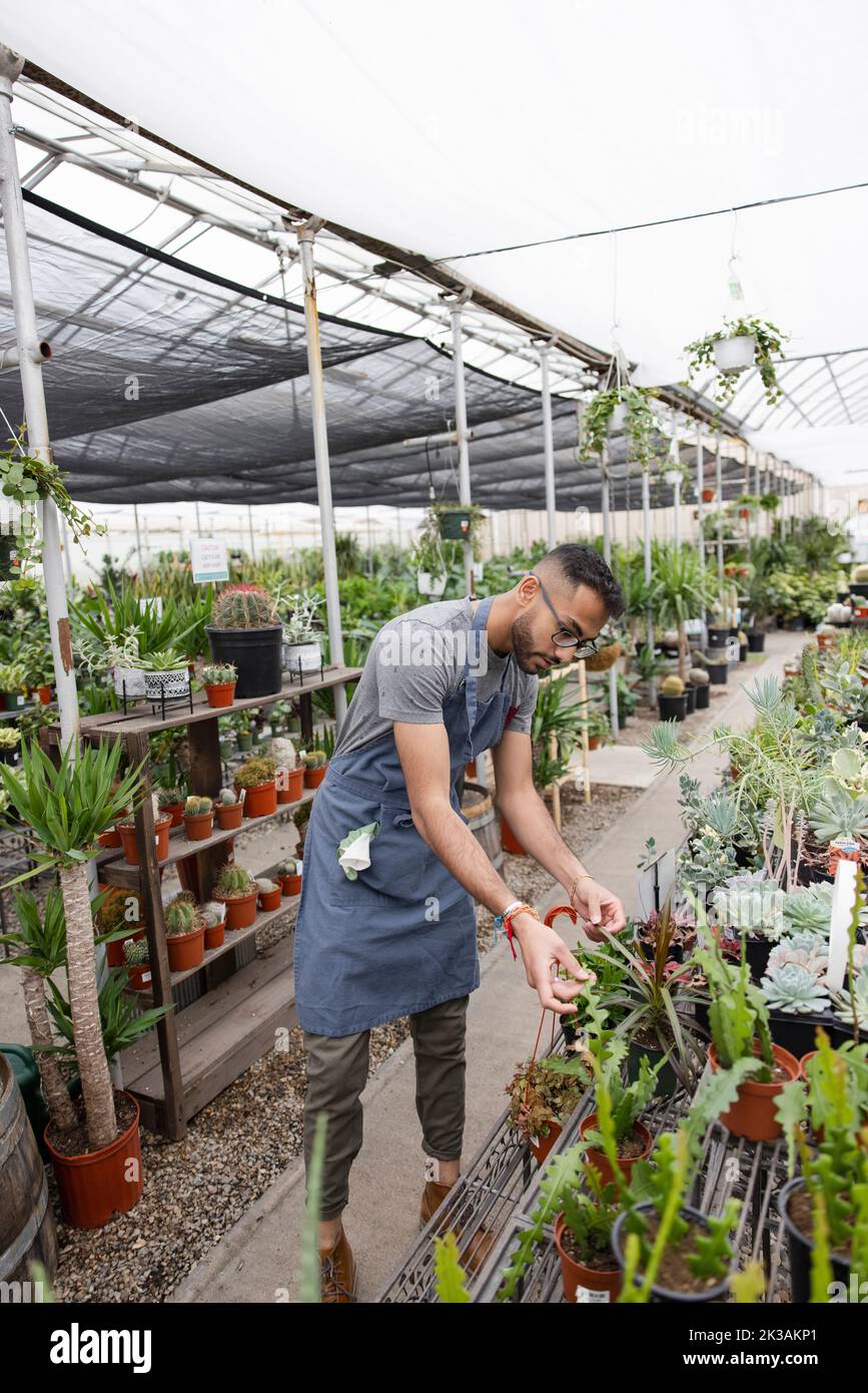 Plants worker hi-res stock photography and images - Alamy