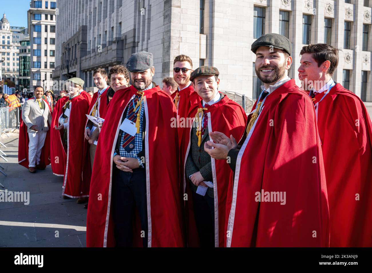 Some of the new members of The Guild of Freemen of the City of London