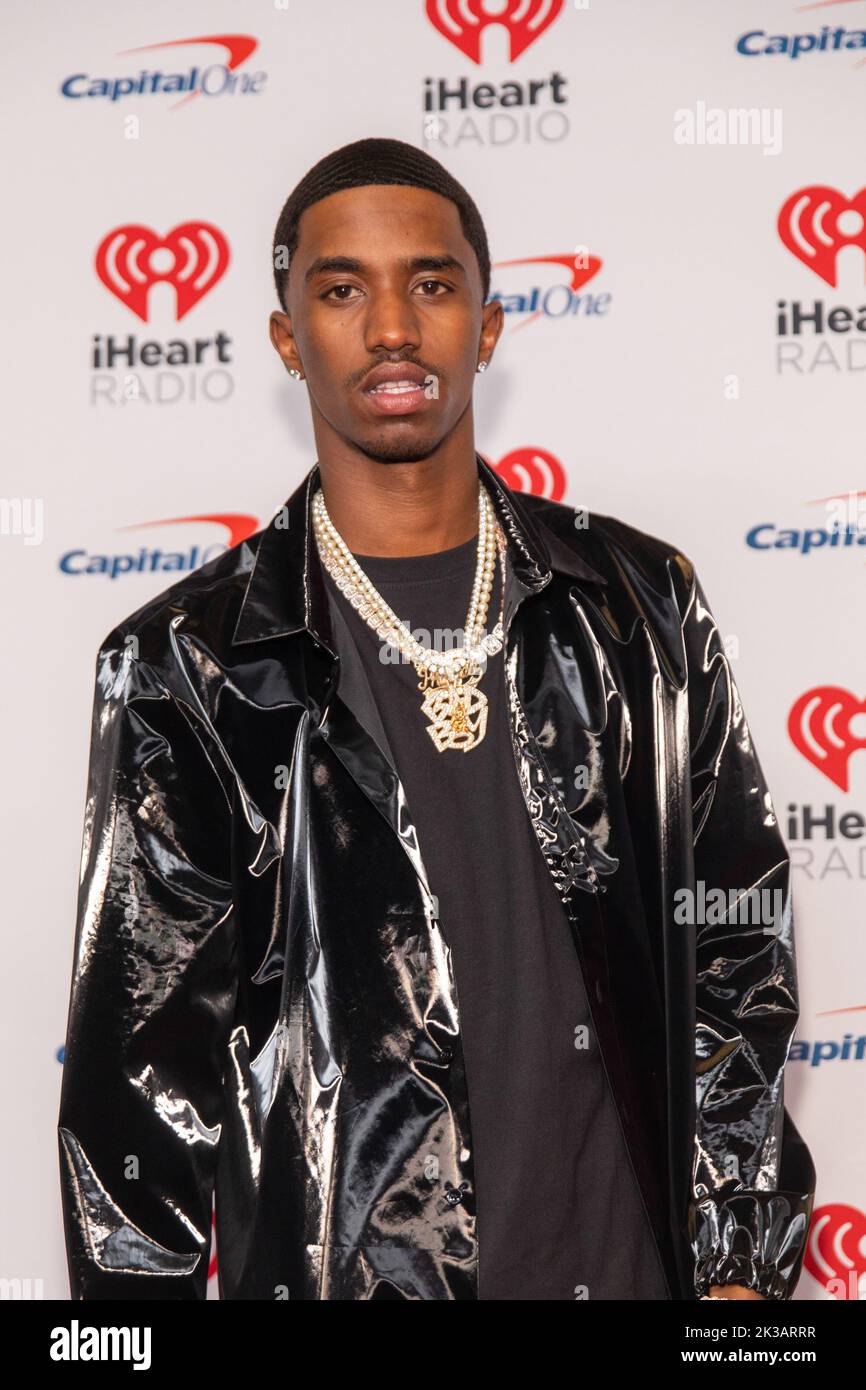 King Combs arrives at the iHeartRadio Music Festival on September 24 ...