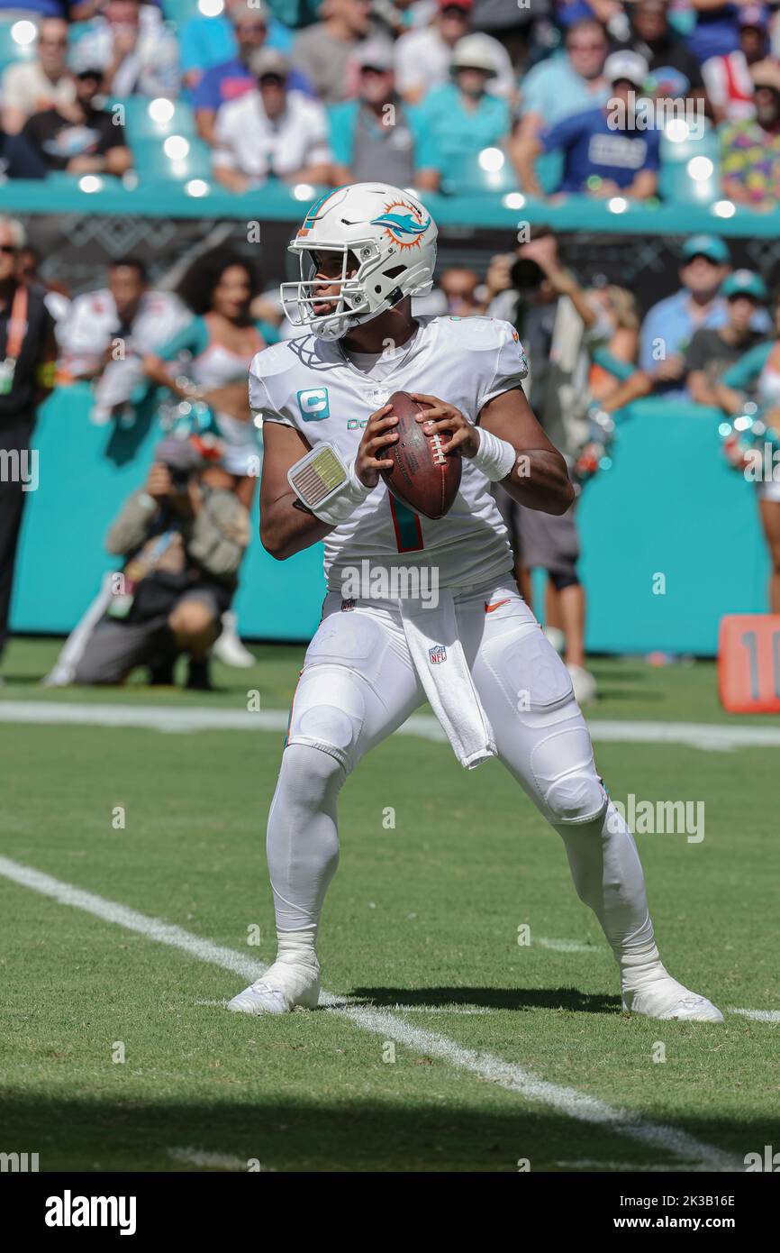 Sunday, September 25, 2022; Miami Gardens, FL USA; Miami Dolphins