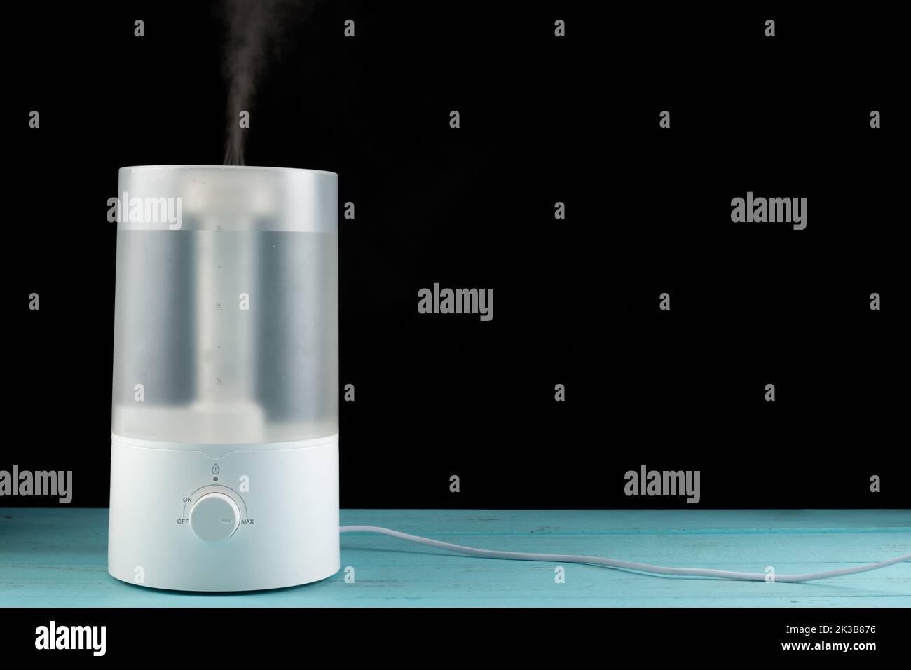 electric humidifier on a table horizontal composition Stock Photo
