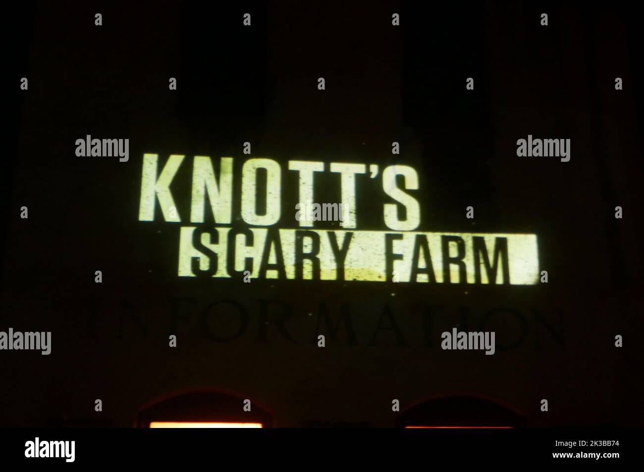 Buena Park, California, USA 22nd September 2022 Knott's Scary Farm