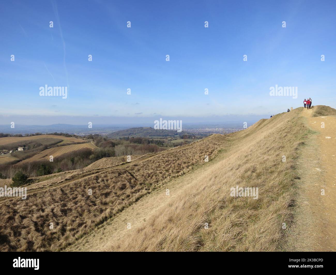Cotswold Way long distance footpath National Trail. The Cotswolds AONB ...