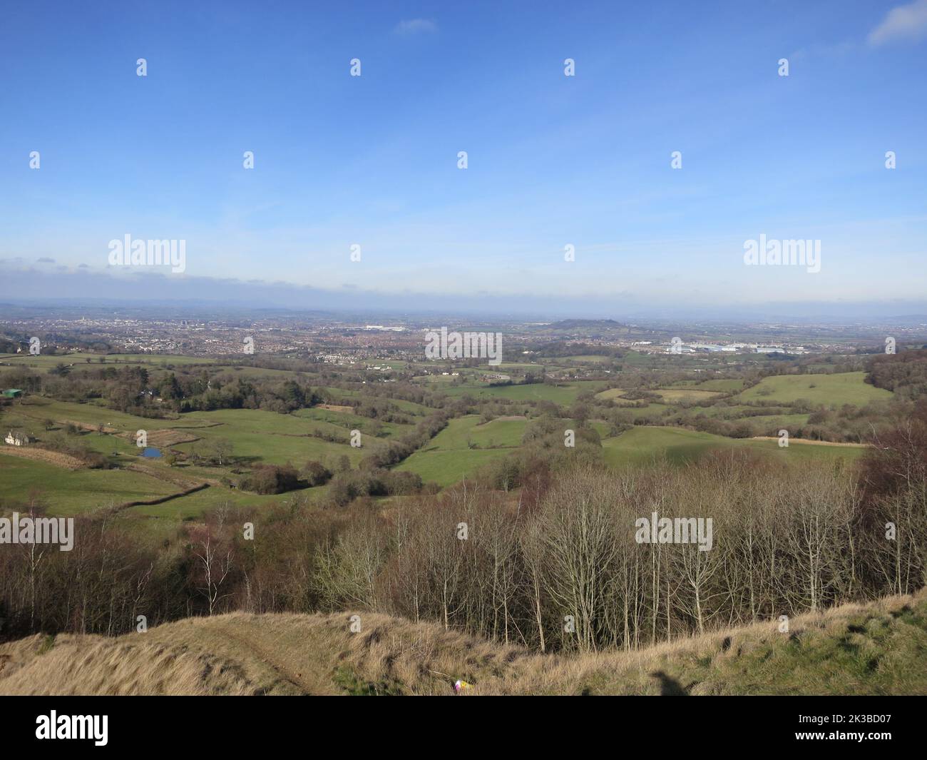 Cotswold Way long distance footpath National Trail. The Cotswolds AONB
