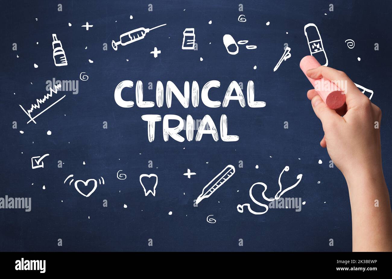 Medical Program Drawing Hand drawing medical concept concept Stock Photo - Alamy