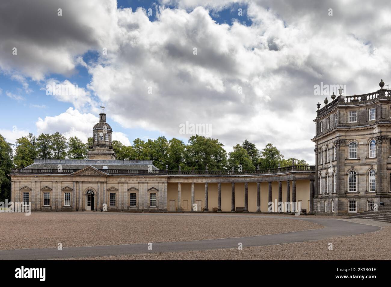 Hopetoun House, a stately home near South Queensferry in West Lothian, Scotland Stock Photo