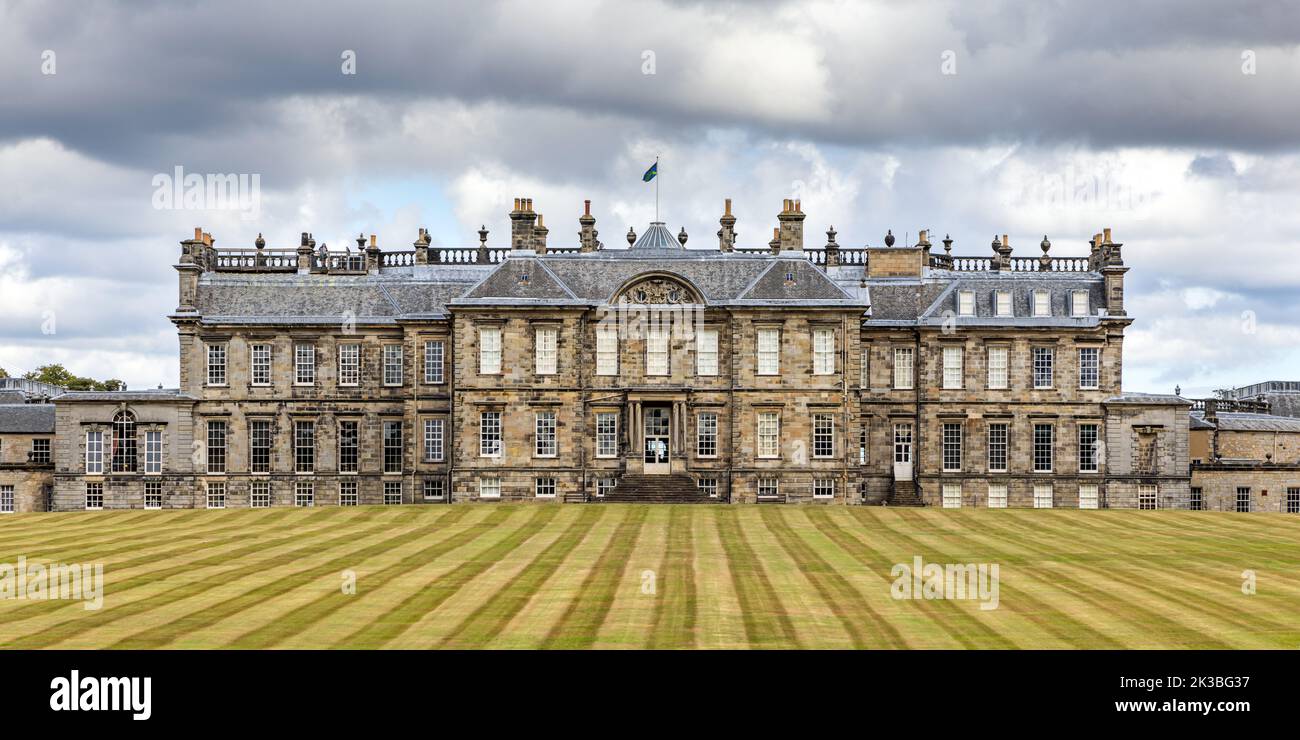 Hopetoun House, a stately home near South Queensferry in West Lothian, Scotland Stock Photo