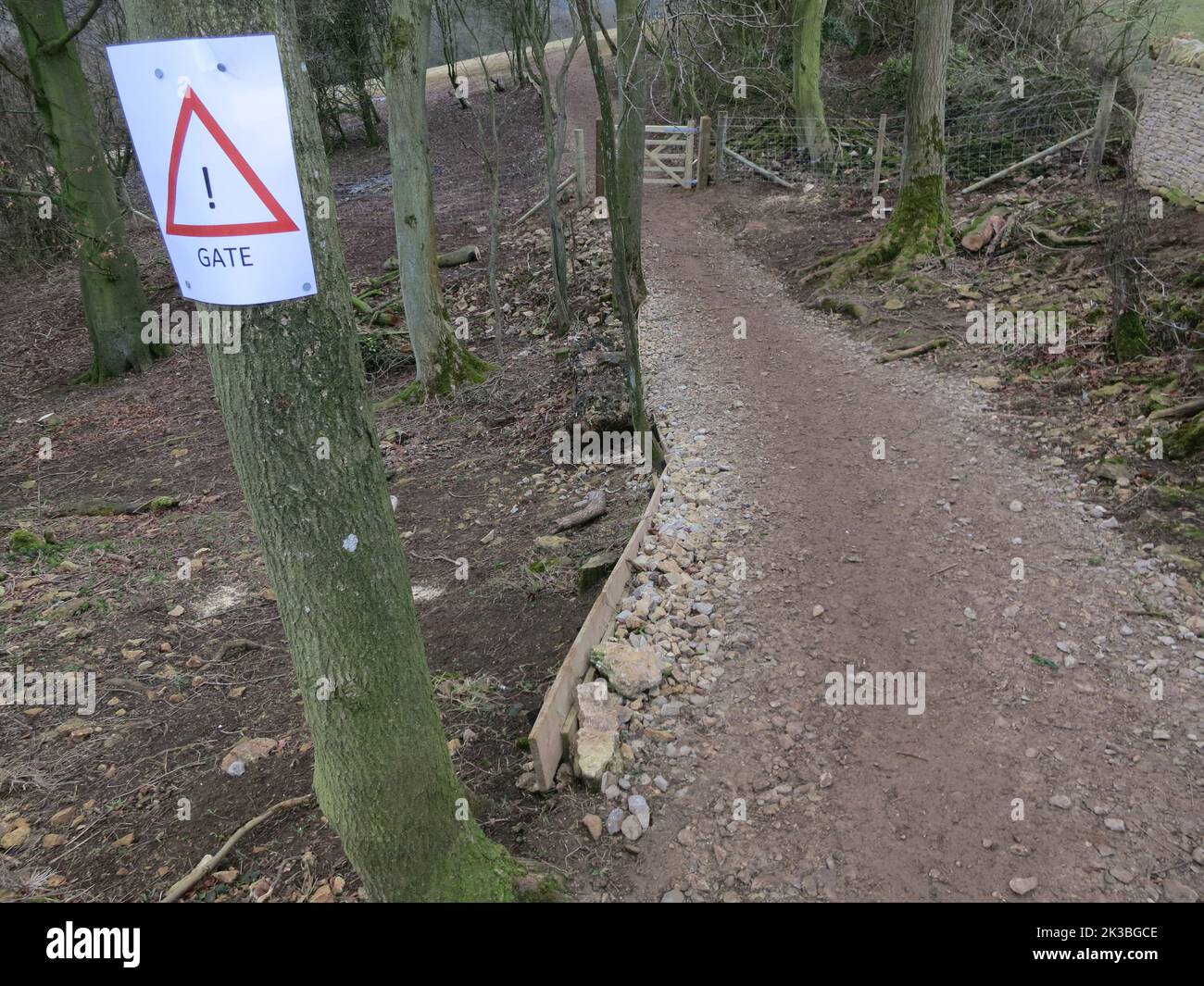Cotswold Way long distance footpath National Trail. The Cotswolds AONB